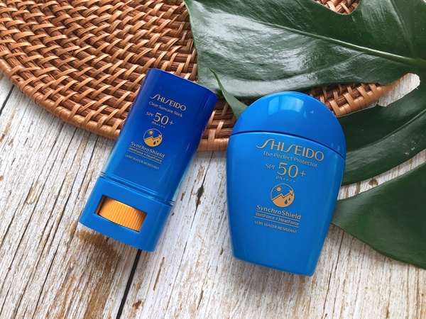 防曬推薦1：SHISEIDO 新艷陽‧夏 熱防禦果凍防曬棒 SPF50+/PA++++ 20g，NT.1350