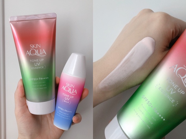 防曬推薦3：曼秀雷敦 柔光透亮防曬飾底凝露/輕舞香氛 SPF50+/PA++++，NT.369