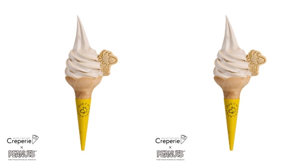 gelato pique café推史努比、查理布朗可麗餅！