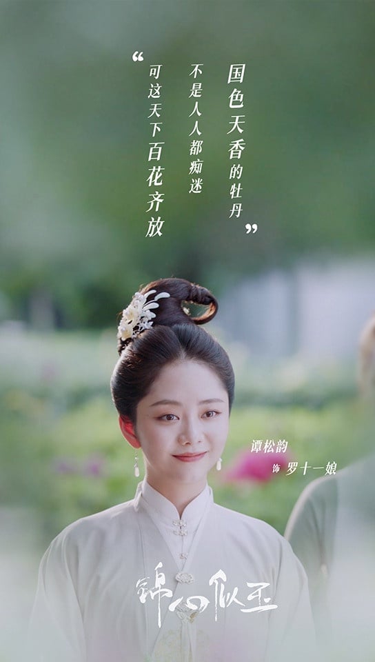 熱播陸劇最受歡迎角色TOP 4：譚松韻 飾演《錦心似玉》羅十一娘