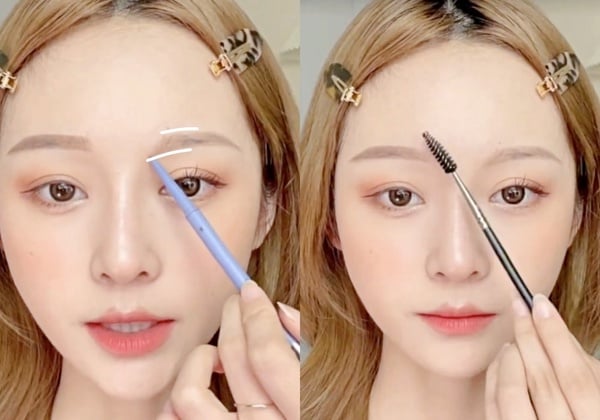 稀疏眉畫眉教學！多一步技巧、眉型更自然，稀疏眉、無眉毛也能畫出自然毛流感