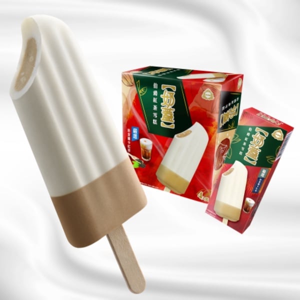 杜老爺手搖系「奶蓋雪糕」新上市！奶蓋伯爵紅茶、生烏龍，鹹甜奶香+Q彈粉條還原度超高