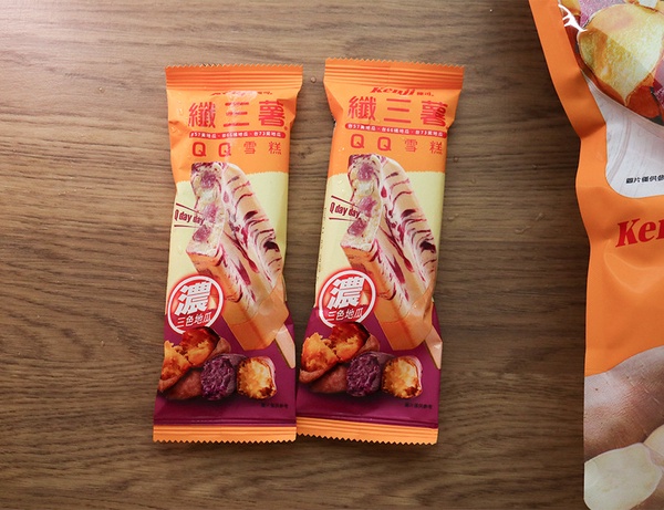 好市多纖三薯變成冰棒!7-11限定「纖三薯QQ雪糕」地瓜味超濃,還吃得到紫玉地瓜圓