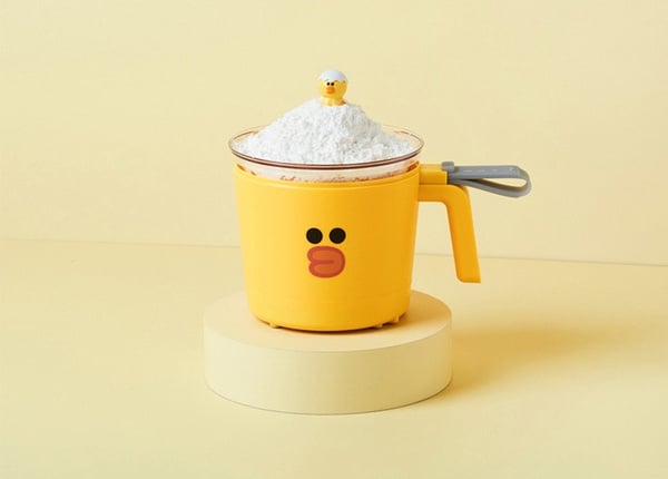 Line Friends推出一系列「廚房測量用品」，熊大&莎莉造型計時器、電子秤陪你做料理！