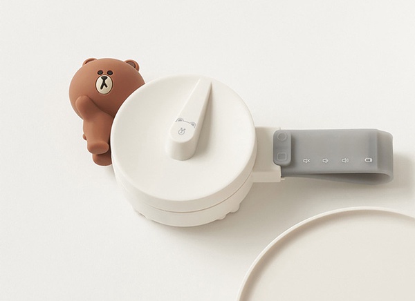 Line Friends推出一系列「廚房測量用品」，熊大&莎莉造型計時器、電子秤陪你做料理！