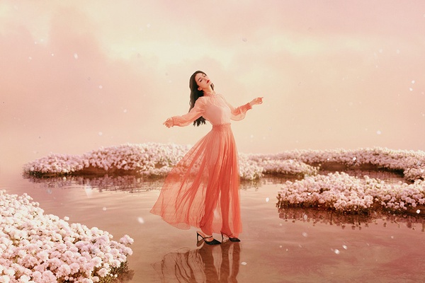 女星紅毯造型生圖vs精修5：楊穎Angelababy
