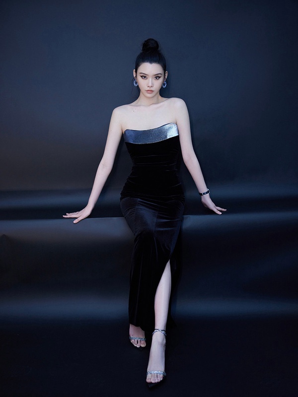 女星紅毯造型生圖vs精修7：奚夢瑤