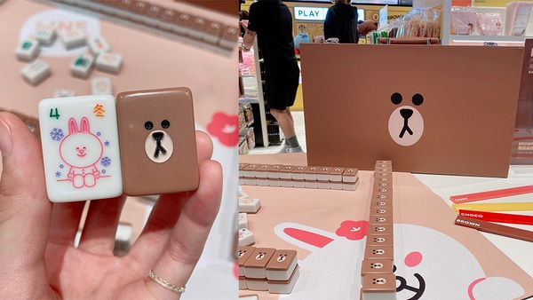 熊大麻將預購開跑！「PLAY LINE FRIENDS 台北店」新開幕，250公分巨大莎莉超欠拍
