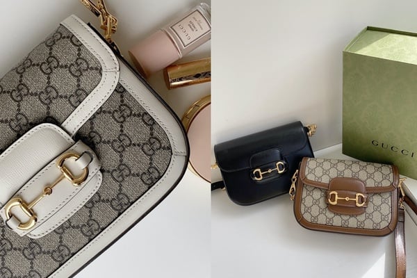 CELINE TRIOMPHE CANVAS WHITE 小牛皮圓盒包，NT.85,000