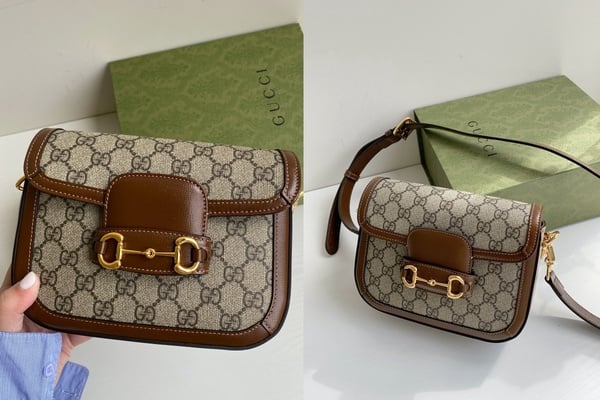 CELINE TRIOMPHE CANVAS WHITE 小牛皮圓盒包，NT.85,000