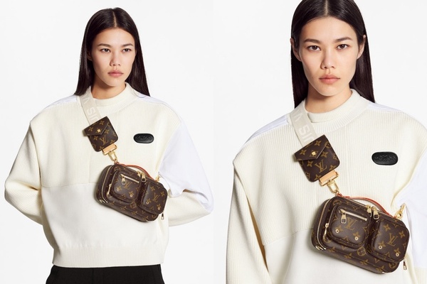 CELINE TRIOMPHE CANVAS WHITE 小牛皮圓盒包，NT.85,000