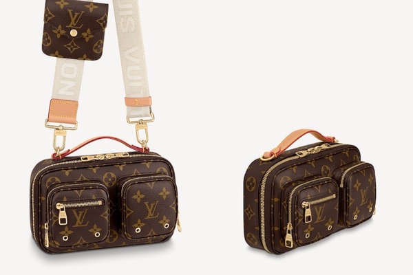 CELINE TRIOMPHE CANVAS WHITE 小牛皮圓盒包，NT.85,000