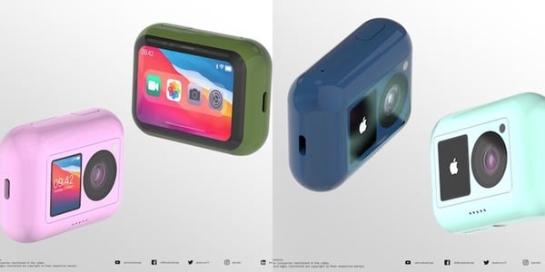 蘋果首款迷你相機「AirCam」亮相！超狂四大亮點：夢幻色添新成員、支援5K影片拍攝