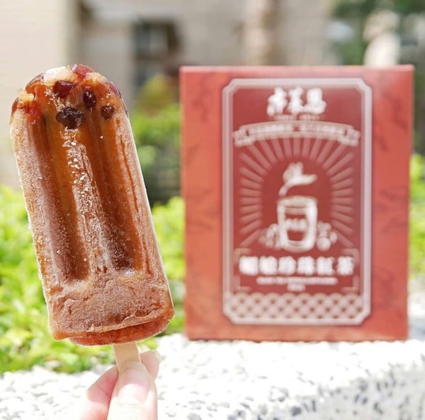 全台大潤發獨賣的「布萊恩紅茶x合鴻冰品」聯名冰品：28歲奶茶雪糕、媚娘珍珠紅茶雪糕 140元/盒