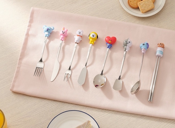全聯集點「BT21餐具組」積分換購！24款BT21餐具系列商品，就讓BT21明星陪你一起吃飯