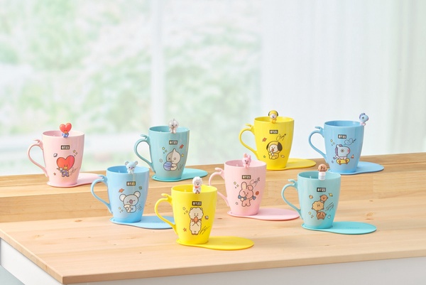 全聯集點「BT21餐具組」積分換購！24款BT21餐具系列商品，就讓BT21明星陪你一起吃飯