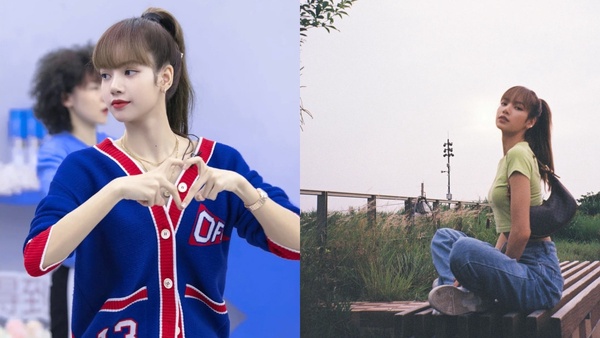Lisa同款馬尾就靠2條髮圈！瞬間拉長臉型，化身行走「髮型教科書」～