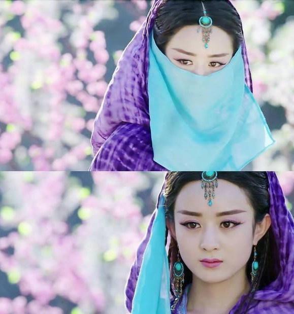 古裝劇一眼萬年的「面紗美人」7：趙麗穎 飾演《蜀山戰紀之劍俠傳奇》玉無心