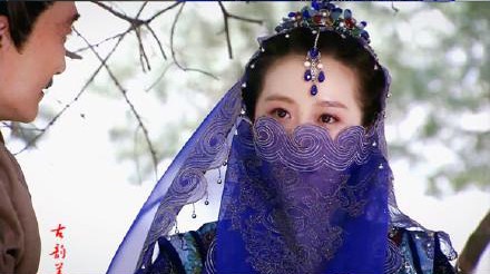 古裝劇一眼萬年的「面紗美人」8：劉詩詩 飾演《風中奇緣》莘月