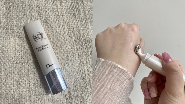 Dior逆時能量「亮眼精華」新品搶先看！獨家3D波浪紋壓頭，一秒降溫1.5°C超舒適
