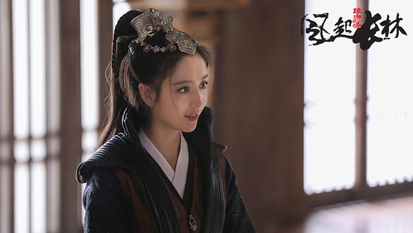 女星「古裝高馬尾」造型8:佟麗婭 飾演《琅琊榜之風起長林》蒙淺雪