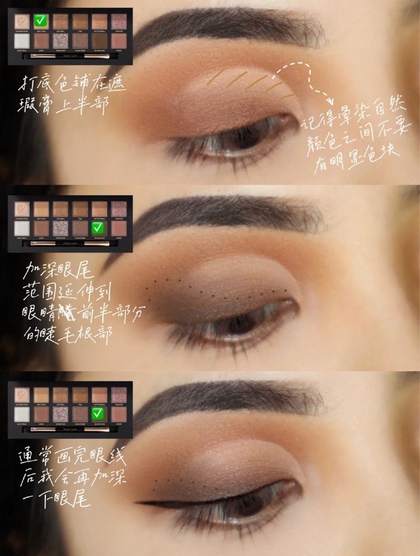明星眼妝怎麼畫？化妝師「女星眼影公式」詳解