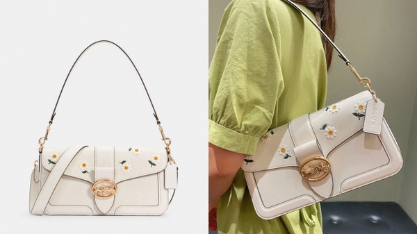 是春天的包！COACH全新「小雛菊系列 」超萌登場，神仙刺繡＋奶白配色仙女必收！