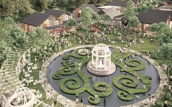 夢幻空中城堡就在宜蘭！宜蘭全新打卡景點「赫蒂法莊園」，歐洲風莊園、地上鏡池必拍
