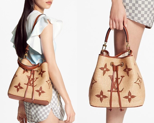 2021夏季精品編織包特搜！LV老花草編包太美，FENDI、YSL、Chloé編織包絕美必收