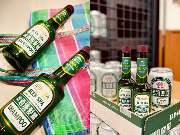 「台啤版」洗髮精新登場！透明綠瓶＋台味包裝超傳神，內含啤酒花成分更是毛躁髮救星