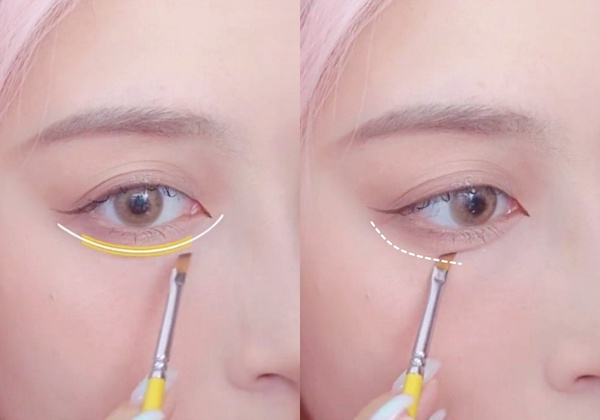 新手必學四邊形眼影、三角形眼影畫法！詳解眼型差異，消腫泡、調整眼型眼影技巧
