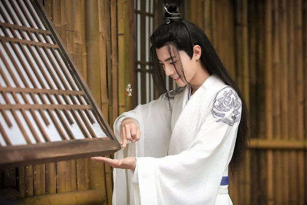 微博票選「陸劇經典古裝造型」TOP 4：肖戰《陳情令》