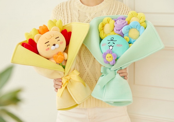 KakaoFriends「萊恩/Jordy花束」32,000韓元(約NT$800)