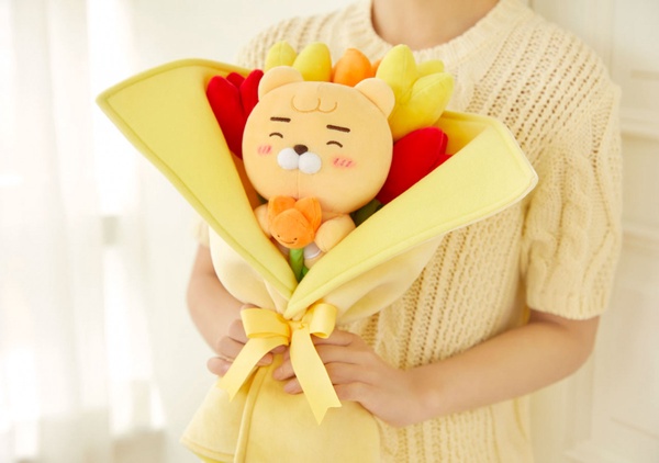KakaoFriends「萊恩/Jordy花束」32,000韓元(約NT$800)
