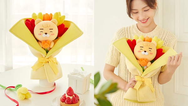 KakaoFriends「萊恩/Jordy花束」32,000韓元(約NT$800)