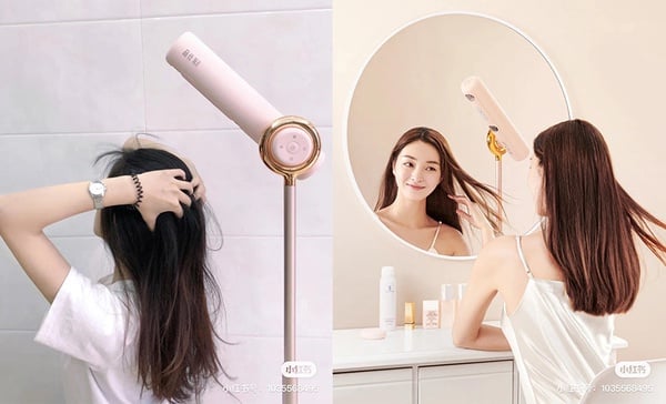 吹頭髮再也不手痠！超實用「站立式吹風機」全新登場，櫻花粉&玫瑰金外型時尚又浪漫