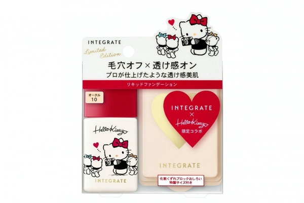 Hello Kitty x Integrate 聯名彩妝超萌亮相,隨附Hello Kitty限量小方鏡,少女心爆棚