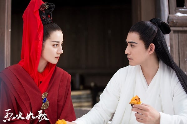 迪麗熱巴主演陸劇評分榜TOP 6：《烈火如歌》豆瓣評分5.8