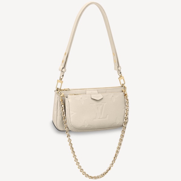 LV Multi Pochette低調it Bag+1!老花壓紋、精緻皮革超吸睛,全新設計默默熱賣中~