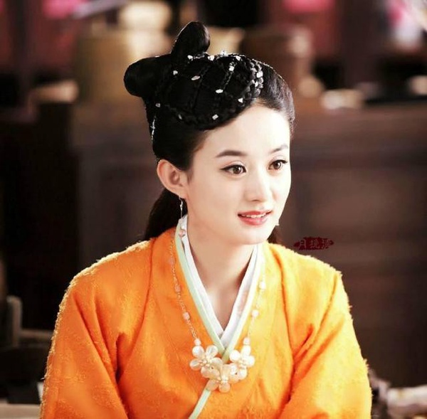 陸劇女星「蝴蝶結髮髻」古裝造型9:趙麗穎《吉祥天寶》