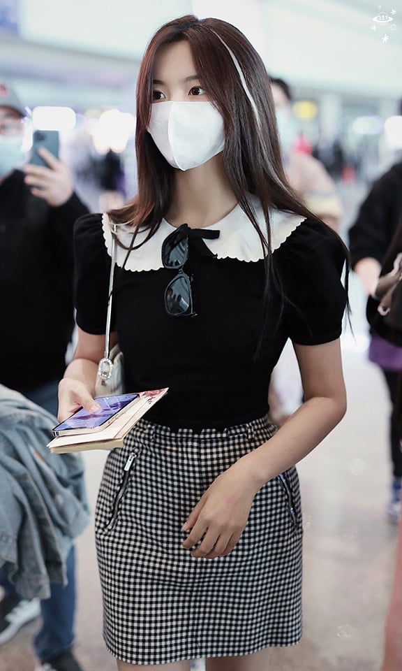 陸劇女星私服街拍造型9：楊超越