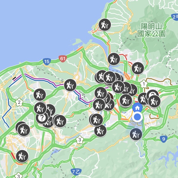 網友神製「確診患者足跡地圖」！Google地圖追蹤個案足跡，一秒比對、遠離高風險區