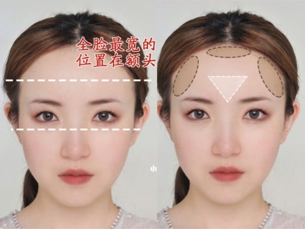 露額頭髮型、稀疏髮必看!不同臉型「額頭修容」技巧,拯救高額頭、大腦門、偽禿感