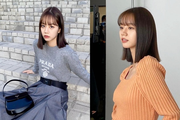韓素希、全汝彬也剪了！2021明星短髮、中長髮範本，層次捲度太美，這款中短髮更顯小臉