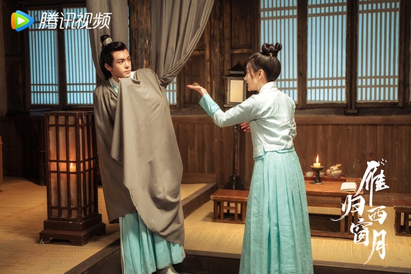 近期陸劇熱度榜TOP 5：梁潔、曾舜晞《雁歸西窗月》