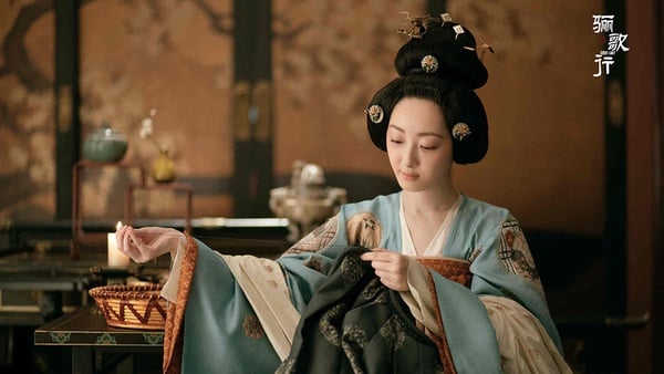 古裝劇《驪歌行》後宮娘娘結局8:蔣夢婕 飾演 孫靈淑(太子妃)