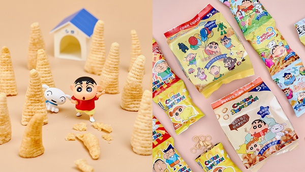 2021必買網購零食第一名!宅配「蠟筆小新零食系列」奪冠,4款搞怪包裝超欠買