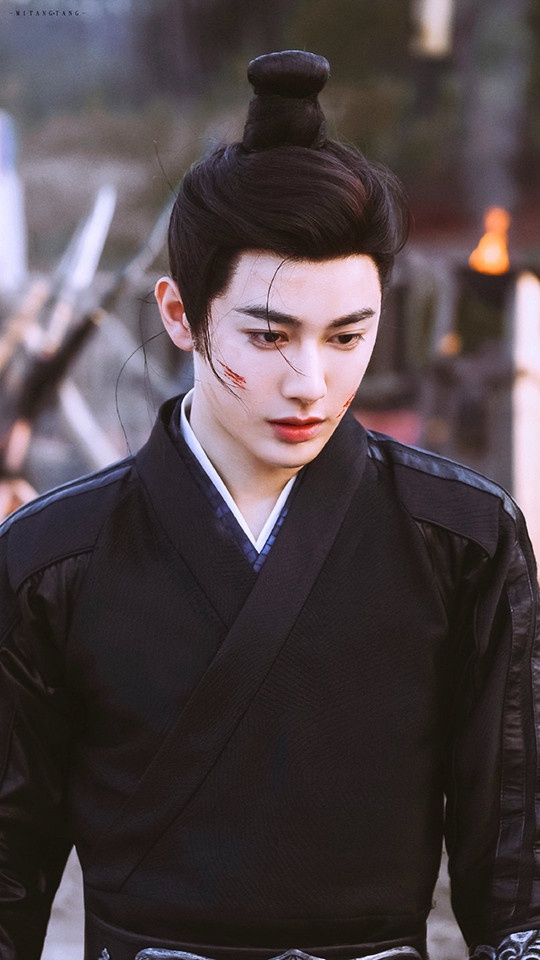 古裝美男「戰損妝」造型3：王佑碩 飾演《如意芳霏》吳白起