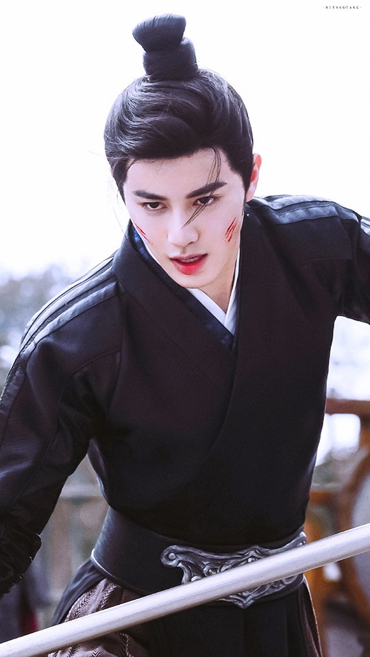 古裝美男「戰損妝」造型3：王佑碩 飾演《如意芳霏》吳白起
