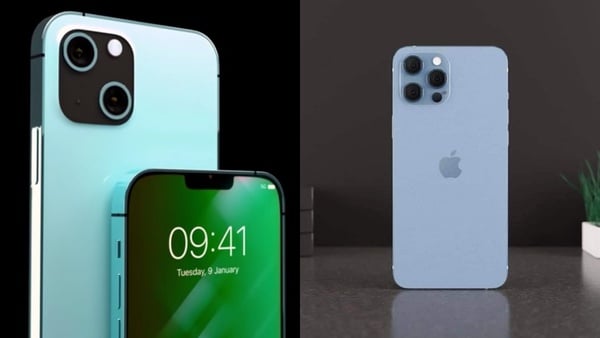 垃圾桶藍再見！iPhone 13最新「寶寶藍」渲染圖曝光，1TB超大容量 ＋指紋辨識驚喜登場